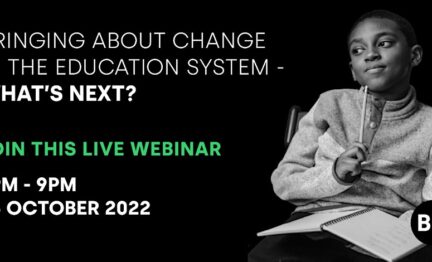 Webinar: Bringing about change in the education system – what’s next