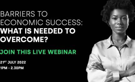 Webinar: Barriers to economic success: what is needed to overcome?