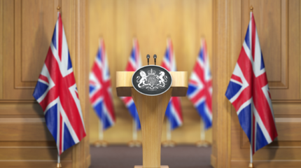 prime minister podium